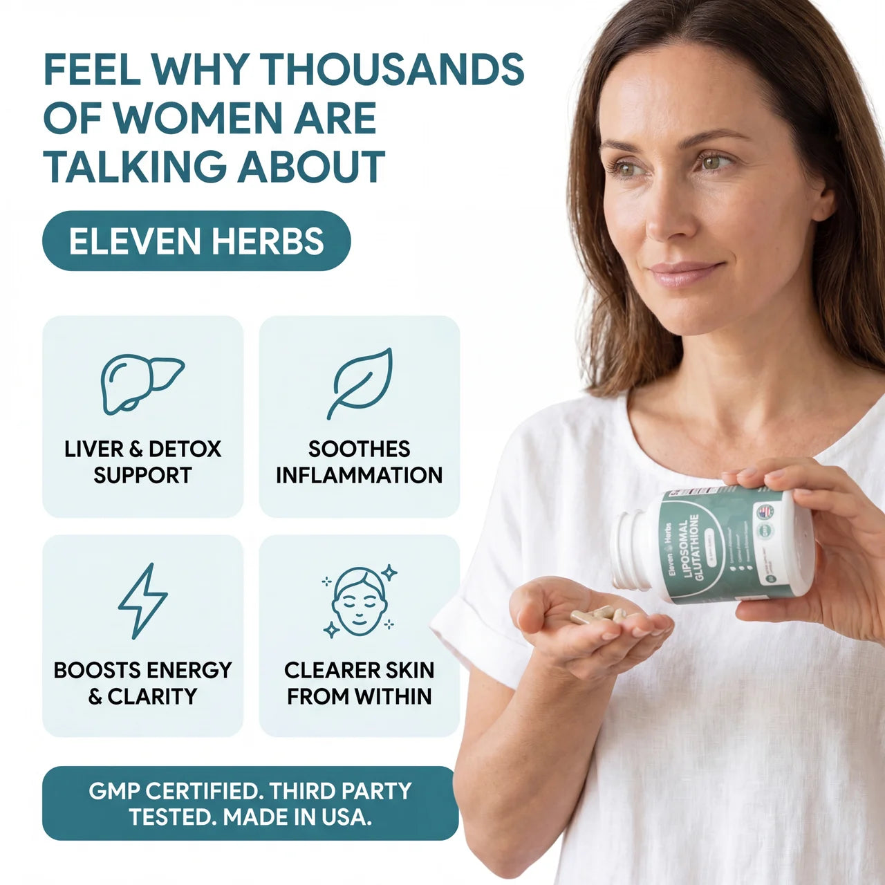 Eleven Herbs Liposomal Glutathione