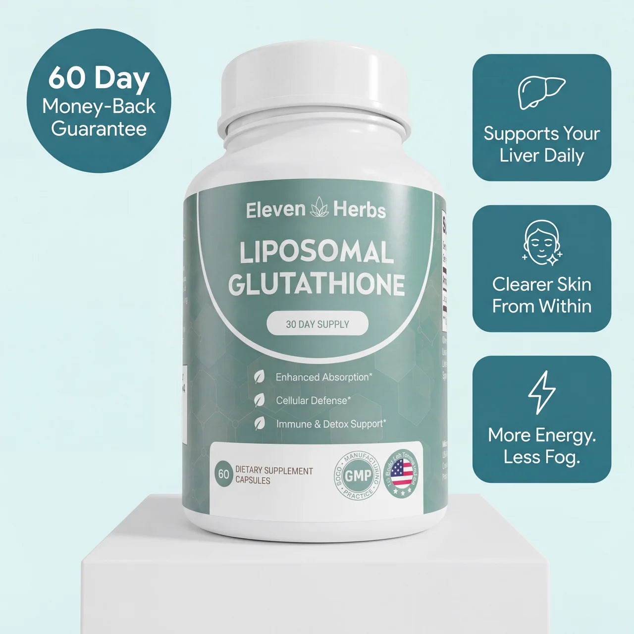 Eleven Herbs Liposomal Glutathione